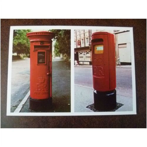 Standard K-type post boxes 1981 MPB 6 Postcard FDI Postal History Birmingham