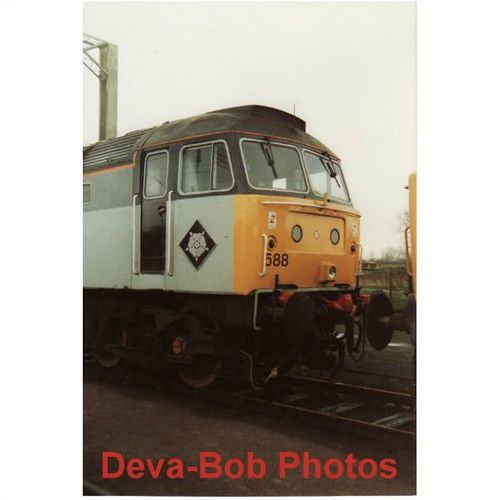Railway Photos BR Class 47 47588 BESCOT TMD 1988 Carlisle Currock 47/4 Loco 7