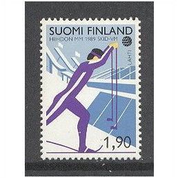 World Skiing Championships,Lahti stamp.Unmounted Mint.