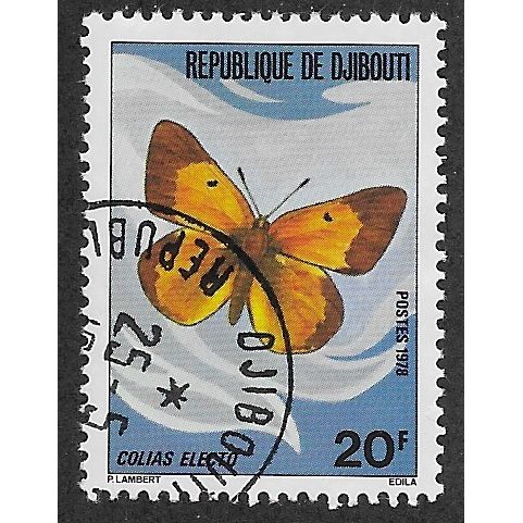 DJI 1978 20f 'BUTTERFLIES ' FINE USED (EBID54-883)