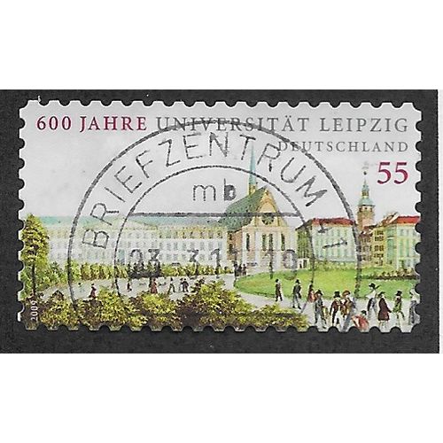 GER 2009 €0.55 (S/A) 'LEIPZIG UNIVERSITY' FINE USED (EBID57-097a)