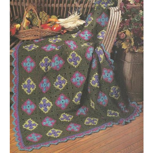 Crochet Afghan Pattern Summer's Last Hurrah