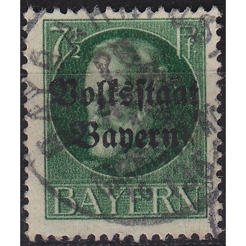 GERMANY Bayern Bavaria [1919] MiNr 0118 A ( O/used )