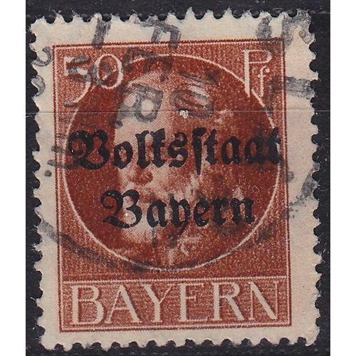 GERMANY Bayern Bavaria [1919] MiNr 0125 A ( O/used )