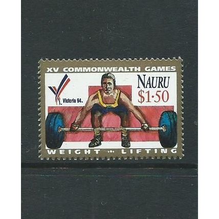 nauru stamps hm sg421 games sports sg 421 mnh