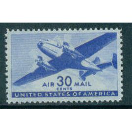 C30 30c Transport Plane Fine MNH Q0574