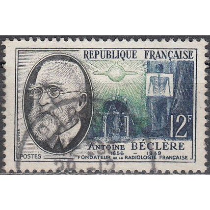 France 1957 Michel 1125 O Cote (2008) 0.70 € Antoine Bèclère radiologie