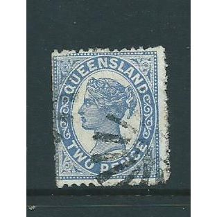 australia states queensland sg234 sg 234 used nice clear stamp