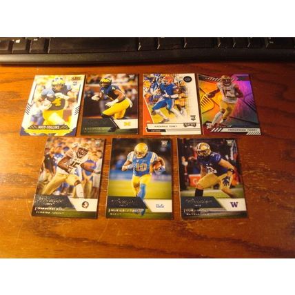 2021 Panini, 7-Rc Cards, Stars, TONEY/COLLINS, ++