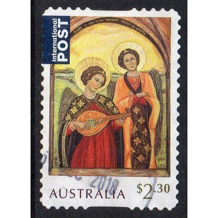 Australia 2018 Christmas - Musical Angels $2.30 International Post s/a Used