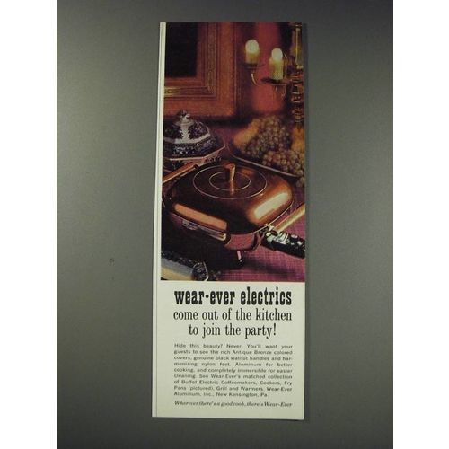 1963 Wear-Ever Electric Appliances Ad - Join the Party