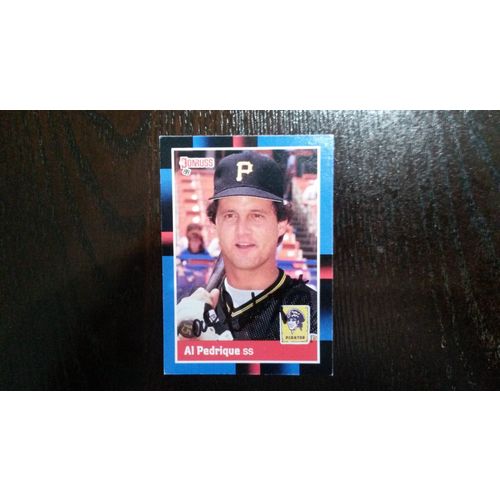 1988 Donruss Card # 361 Al Pedrique Autograph 201509270643 Pittsburgh Pirates
