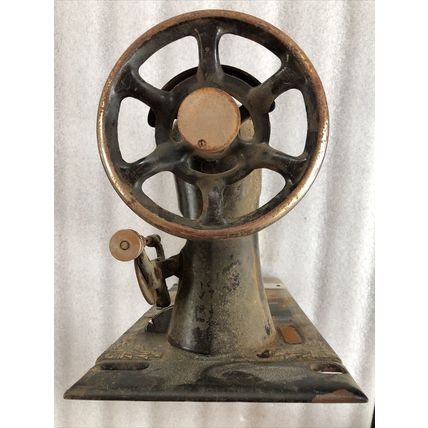 Vintage Treadle Sewing Machine Steampunk Repurpose Project Decoration Antique