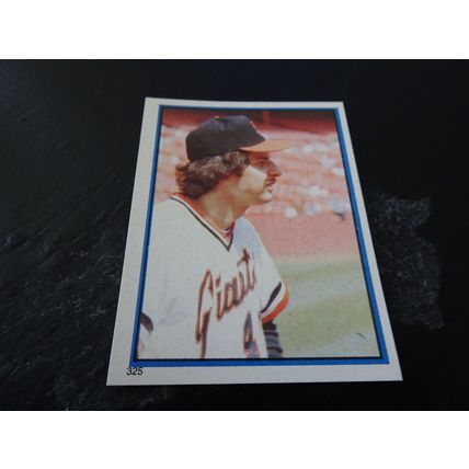 1983 Topps Stickers # 325 Bill Laskey VG-Ex (4) San Francisco Giants