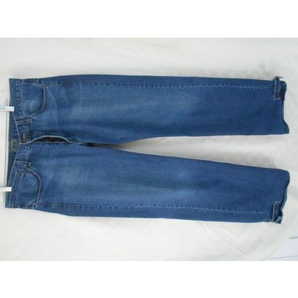 ROY Men's Jeans 34 Button Fly Australia Flap pockets Ankle buckle take-ups