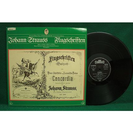 Vienna Cham. O./Angerer - Johann Strauss Flugschriften - 2-LP - INT 180 .16 - NM