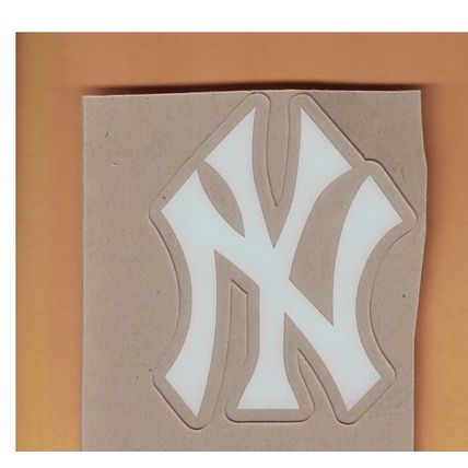 NEW YORK YANKEES FULL SIZE BASEBALL HELMET 3M STICKER DECAL