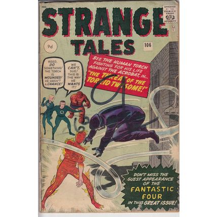 Strange Tales 106 - 1963 - Human Torch - Ditko - Very Good - - REDUCED PRICE