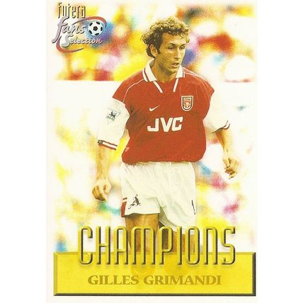 Futera's Arsenal 1999 Fans' Selection: Champions, No. 73 - Grimandi