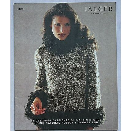 Jaeger 8 Ladies Designer Garments by Martin Storey Knitting Pattern Book JB 23