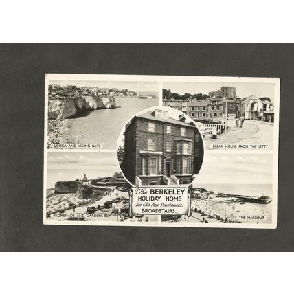 Postcard Kent Broadstairs The Berkeley Holiday Home