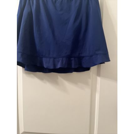 1pc St. John's Bay Women's Swim Skirt with Attached Insert Size 16 Blue