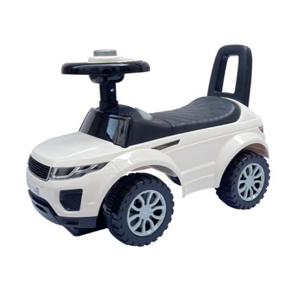 Ricco 3-in-1 Ride On Car Foot To Floor Slider Toddler w/ Horn Steering White