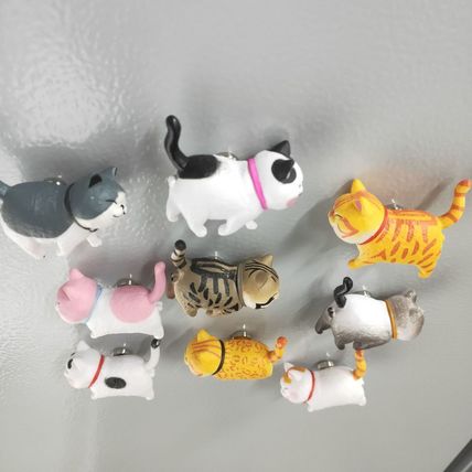 Fridge Magnet Cat Refrigerator Decor Kitty Cat