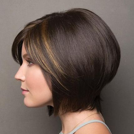 Wig Cosplay Womens Short Straight Wigs Brown Blonde Bob Hair