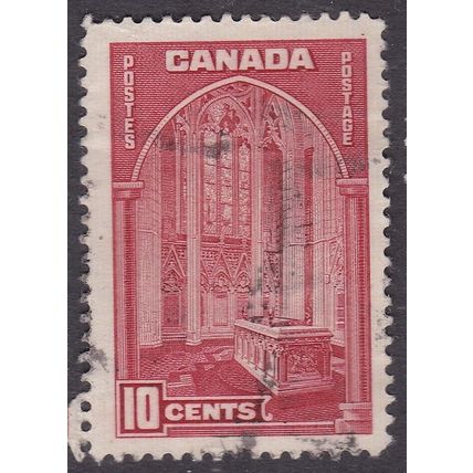 Canada 1938 Memorial Chamber Parliament Buildings 10c Fine Used SG 363 VGC