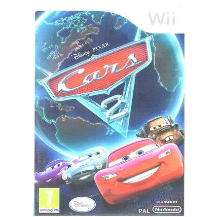 Pre Owned Wii Game Disney Pixar Cars 2 With Booklet