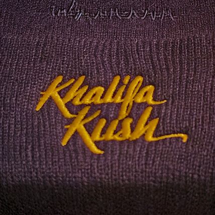 NWOT Trulieve Khalifa Kush Black Embroidered Beanie Cap Hat Cannabis Weed