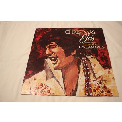 The Jordanaires LP-CHRISTMAS TO ELVIS FROM THE JORDANAIRES STEREO