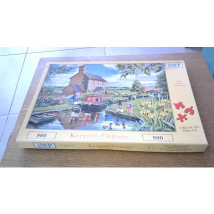 KEEPER'S COTTAGE Jigsaw Puzzle (500 Piece) House of Puzzles (2012)