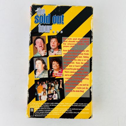 Kevin Matthews Live At the Coronado Sick & Disgusting Blue Show LOOP KevHead VHS