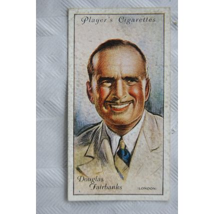 1934 Players Film Stars 2nd Series No. 19 Douglas Fairbanks