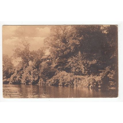 The Verandah Eccleston Chester Postcard Cheshire 1909 Lang's Series