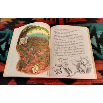 Little Golden Book Bugs Bunny By Warner Bros. Cartoons (L) Edition VF 8.0 1964