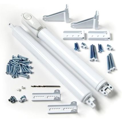 Andersen Storm Door Top and Bottom Closer Kit in White Color