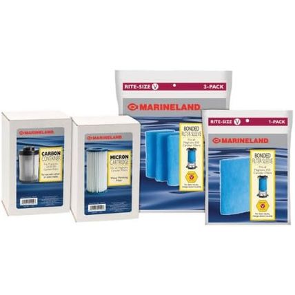 Marineland PA0114-03 Bonded Filter Sleeve for Magnum 350 Canister Filter, 3-Coun