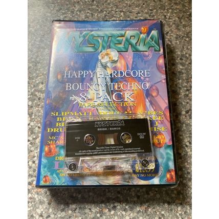 Hysteria 13 July 1996 Brisk & Ramos Rave Tape Cassette