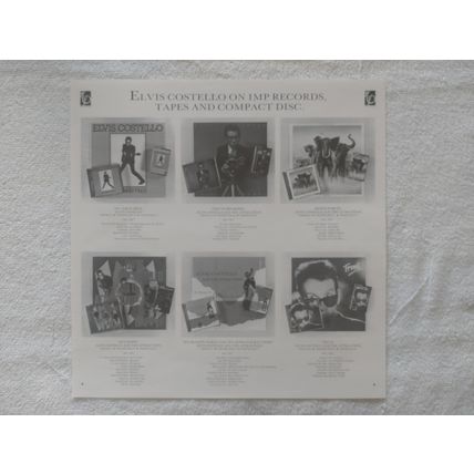 ELVIS COSTELLO AND THE ATTRACTIONS – BLOOD AND CHOCOLATE - 12" ALBUM