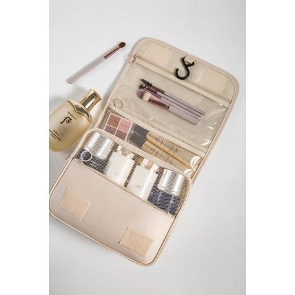 Apricot Multi-functional Make Up Organizer Travel Toiletry Bag