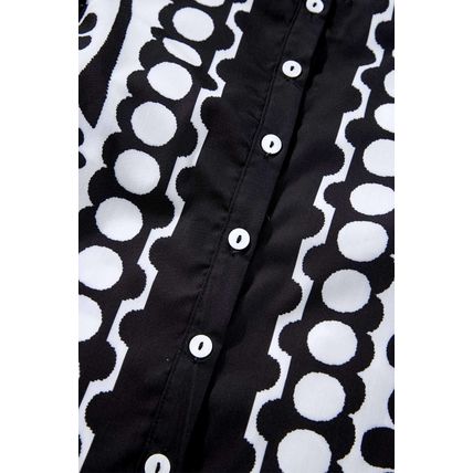 Black Palermo Puffed Sleeve Blouse