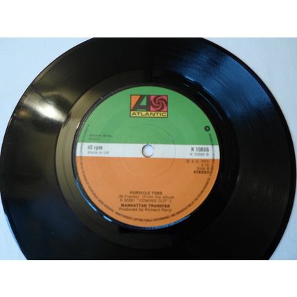 7" 1976.MANHATTEN TRANSFER. CHANSON D' AMOUR.ATLANTIC K 10886. VERY GOOD PLUS