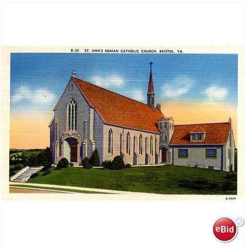 1940's St. Ann's Roman Catholic Church, Bristol, Virginia