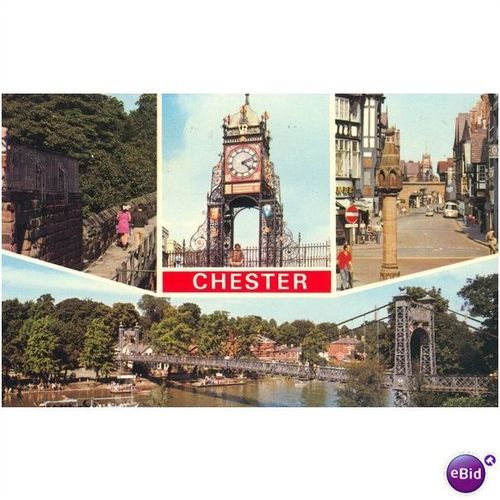 Chester, Cheshire Multi-View PC 1980 - Dennis Productions - 89 C1262
