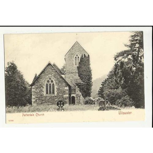 Westmorland PATTERDALE CHURCH Postcard by Stengel (17232)