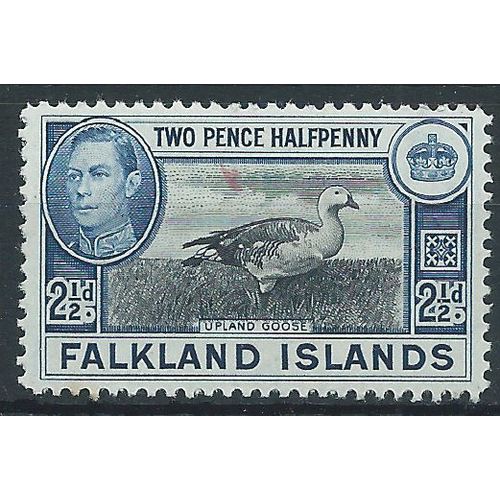 Falkland Islands 1949 SG152 2 1/2d Black & Blue Mounted Mint . ..