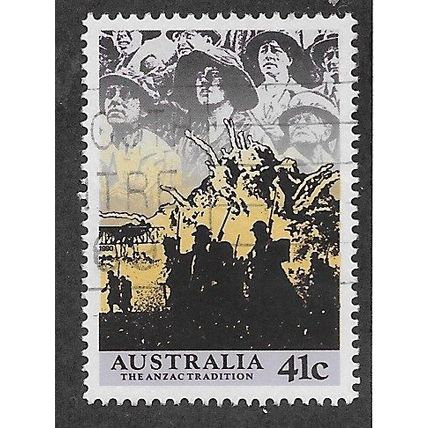AUS 1990 41c ' THE ANZAC TRADITION' FINE USED (EBID67-896)